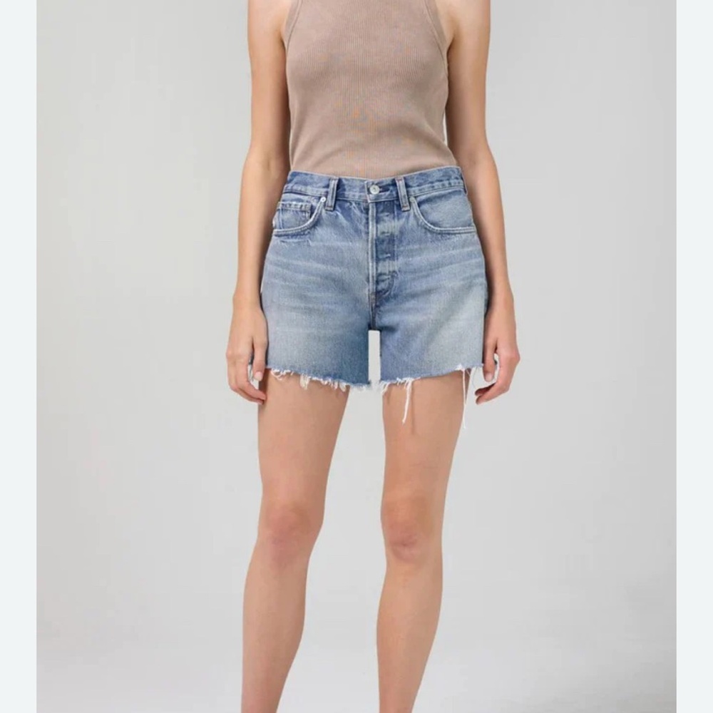 Citizens Of Humanity Light Blue Jean Shorts